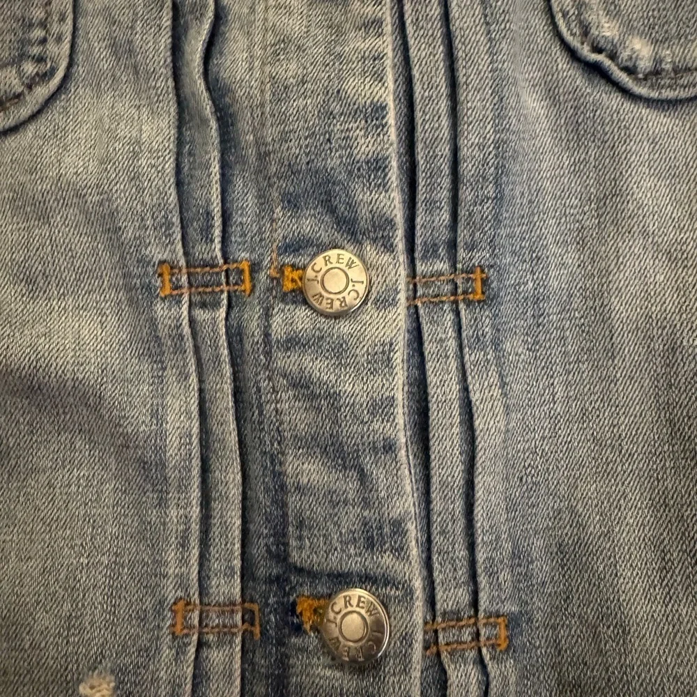 J.CREW Women’s Light Blue Denim Jacket Size Large